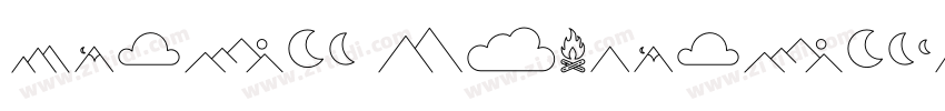Nature signature字体转换